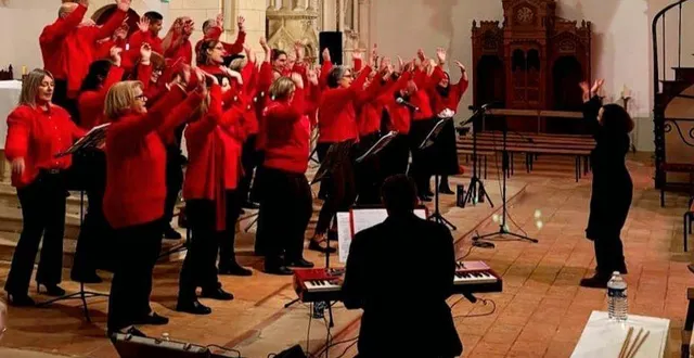 photo  grande première pour le gospel band au val de vray.  &copy;  ouest-france 