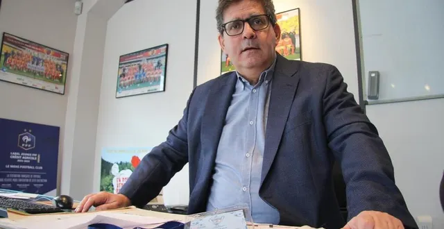 photo  thierry gomez, le président du mans fc.  &copy;  ouest-france 