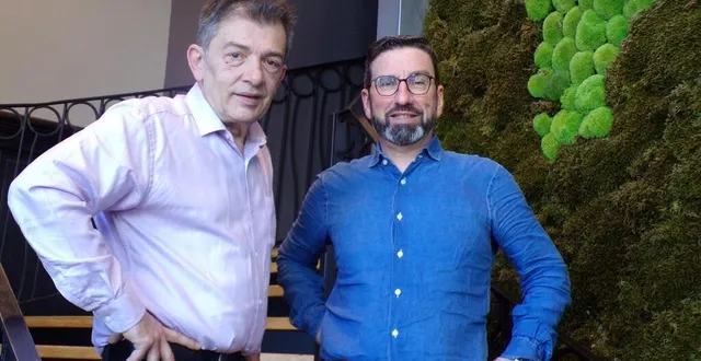 photo  gil bigot et thierry morice.  &copy;  le maine libre 