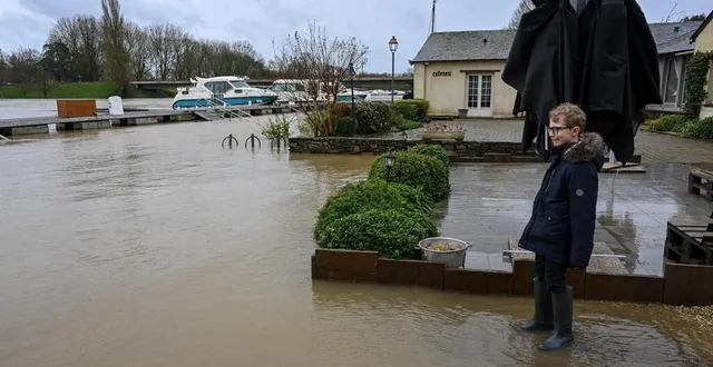 photo  avec un mois de janvier 2025 historiquement pluvieux, certains habitants du maine-et-loire se sont retrouvés les pieds dans l’eau.  &copy;  photo co - laurent combet 