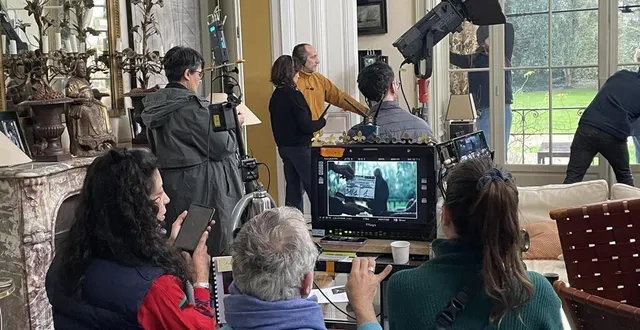 photo  le manoir du verger à chambellay (maine-et-loire) a accueilli durant trois semaines le tournage du long-métrage « la femme de », réalisé par david roux. mélanie thierry y interprète le rôle principal.  &copy;  ouest-france 
