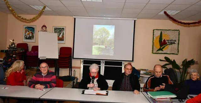 photo  martine pitard, la présidente, a présenté le bilan de l’année.  &copy;  le maine libre 