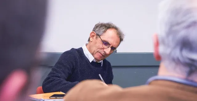 photo  pierre richard, le nouveau président.  &copy;  ouest-france 