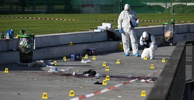 photo  quelques heures après le drame, la police technique et scientifique recueillait des indices sur la scène de crime.  &copy;  archives co – josselin clair 