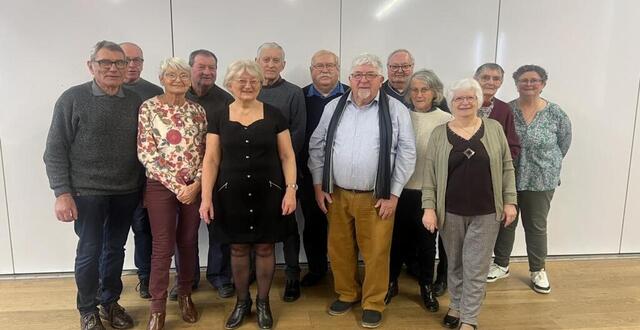 photo  les membres du conseil d’administration de l’association des joyeux amis.  ©  ouest-france 