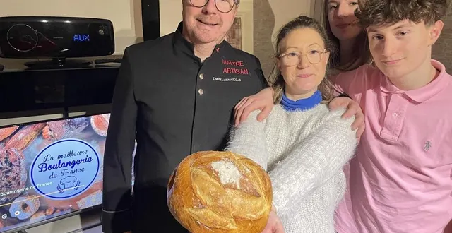 photo  nicolas et aurore chastellier ont regardé l’émission accompagnés de leurs enfants emma et louis.  &copy;  ouest-france 