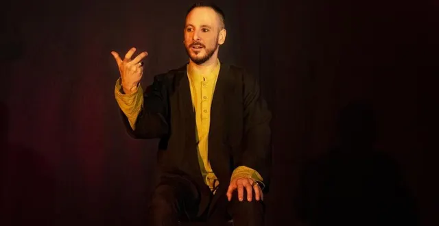 photo  pierre-olivier bannwarth, âgé de 47 ans, est comédien, auteur, conteur professionnel.  &copy;  pierre-olivier bannwarth 