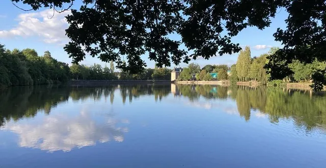 photo  des aménagements des cours d’eau du château de flers, dans l’orne, sont prévus pour 2025.  &copy;  ouest-france 