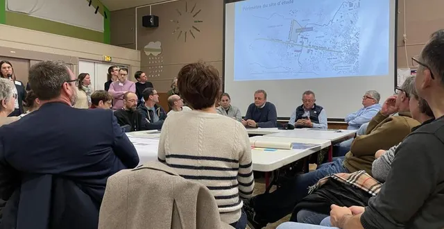 photo  les habitants d’alençon étaient invités à réfléchir aux aménagements futurs de l’entrée ouest de la ville, mardi 4 février 2025.  &copy;  ouest-france 