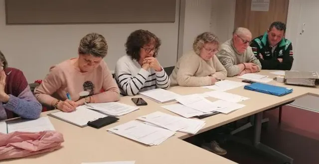 photo  les membres du bureau ont fait état d’une situation saine avec encore de nombreux projets.  &copy;  ouest-france 