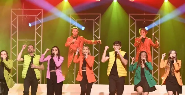 photo  la troupe espayrance a apporté de forts moments à un public ravi.  &copy;  espayrance 