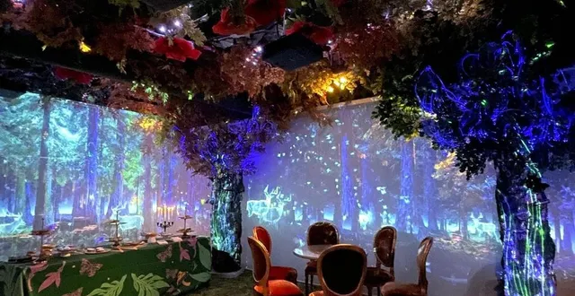 photo  le restaurant wonderwoods (forêt enchantée) promet un voyage immersif, en n’oubliant pas de satisfaire les appétits !  &copy;  ouest-france 