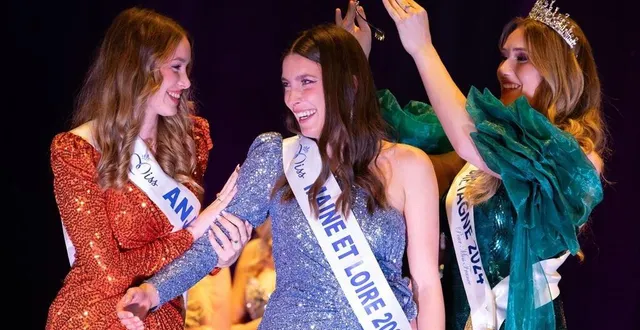 photo  « croire c’est presque réussir » ; élue miss maine-et-loire, juliette papin a gagné son ticket pour participer à miss pays de la loire à château-gontier le 10 octobre 2025.  &copy;  co - régine lemarchand 