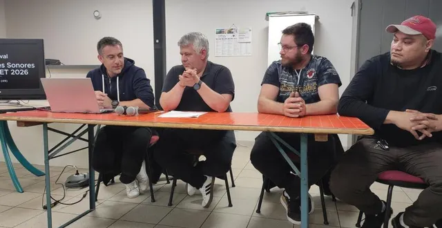 photo  rodolphe rigault, fabien gohier, jonathan jamin et ivanoë peautau.  &copy;  ouest-france 