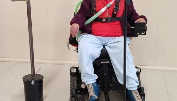 photo  l’angevine amandine petit participera à la coupe de france de sarbacane en mars.  &copy;  co 