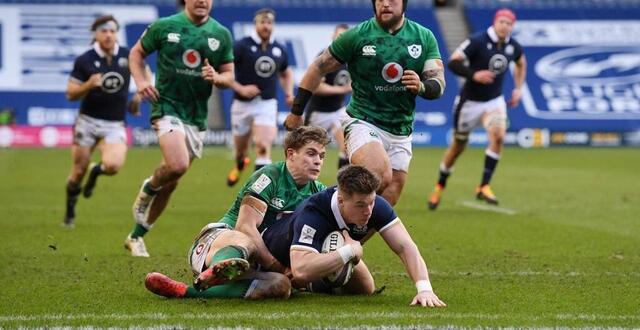 photo  l’écosse accueille l’irlande pour le 2e match du tournoi des 6 nations. horaire, diffusion tv… voici ce qu’il faut savoir pour suivre la rencontre.  ©  stu forster / afp 