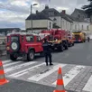 photo  de nombreux pompiers ont été mobilisés ce lundi 10 février 2025 pour une suspicion de dégagement de fumée sur un appareil de chauffage, à sablé-sur-sarthe. 