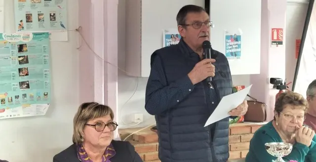 photo  bernard pontonnier, président de la section mulsannaise du jardinier sarthois.  &copy;  le maine libre 