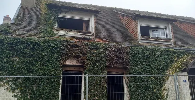 photo  un incendie est survenu dans une habitation, mardi 11 février 2025, à fresnay-sur-sarthe dans le nord sarthe. un couple de septuagénaire a inhalé de la fumée.  &copy;  ouest-france 