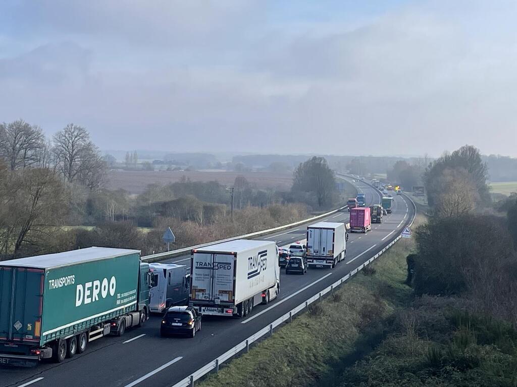 L’autoroute A28 coupée entre Alençon et Le Mans après un accident ...