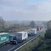 photo un accident s’est produit sur l’a28, mardi 11 février 2025.