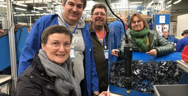 photo  de gauche à droite : dominique gonzales, olivier launay, david elouet et patricia riou.  &copy;  ouest-france 