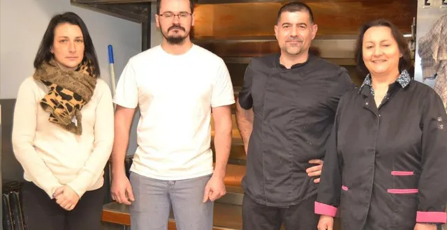 photo  pascaline et paul térèse (à gauche) remplacent isabelle et thierry boivin.   &copy;  le maine libre 