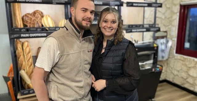 photo  christopher lepesteur et florine marie, responsables de m & l boulangerie, représenteront l’ex-basse-normandie lors de la finale de « la meilleure boulangerie de france ».  &copy;  archives ouest-france 