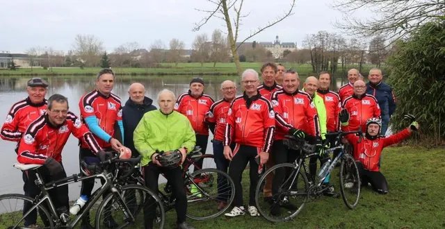 photo  lors de la sortie cyclotouriste du 9 février.  &copy;  co 