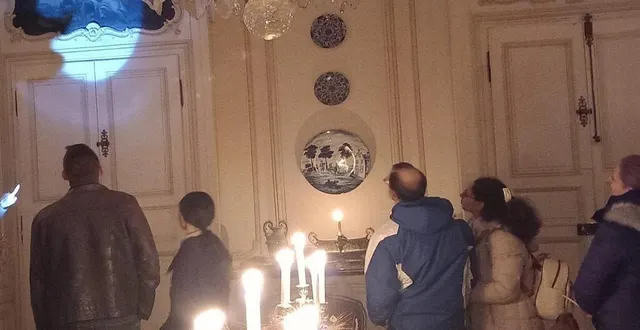 photo  des visites à la bougie pour remonter le temps.  &copy;  le maine libre 