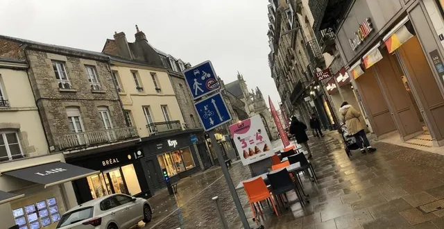 photo  le taux de vacance commerciale est de 16 % dans la grande rue d’alençon.  &copy;  ouest-france 