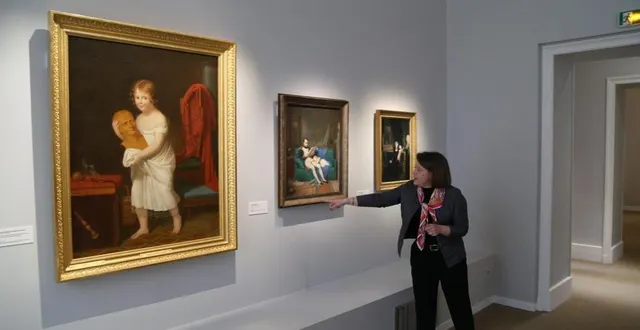 photo  stéphanie deschanps-tan, conservatrice en chef au département des sculptures du musée du louvre, a composé l’exposition avec côme fabre, conservateur spécialiste des peintures françaises du xixe siècle au département des peintures du musée du louvre.  &copy;  ouest-france 