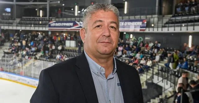 photo  rodolphe intsaby est le président des ducs d’angers, en finale de la coupe de france de hockey sur glace.  &copy;  archives ouest-france 