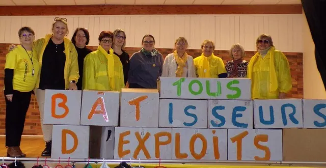 photo  les bénévoles se sont mobilisés pour le téléthon 2024.  &copy;  le maine libre 