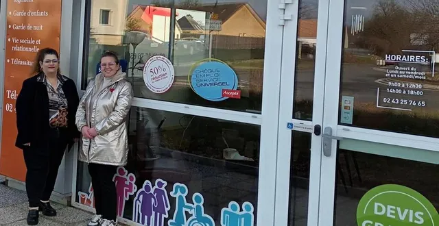 photo  élisabeth martins dos santos et marine touve assurent des missions d’accompagnement dans toute la sarthe.  &copy;  ouest-france 