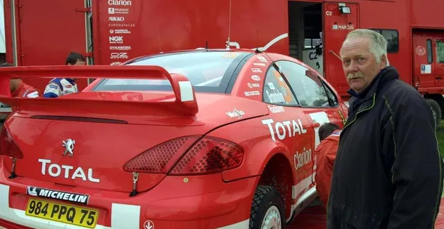 photo  maurice hatrel était un grand passionné d’automobile.  &copy;  archives ouest-france 