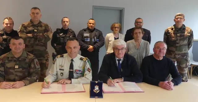 photo  la commune de champagné et le 2e rima entretiennent déjà desrelations étroites.  &copy;  le maine libre 