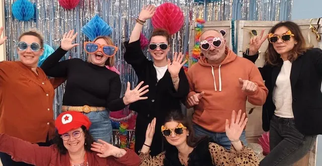 photo  l’équipe du centre mazagran, prête à faire la fête et à vous offrir un carnaval givré et inoubliable.  &copy;  le maine libre 