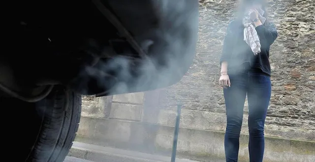 photo  les pm2.5 proviennent notamment du transport routier avec la combustion dans les moteurs et l’abrasion des freins et pneus (photo d’illustration).  &copy;  archives po-nathalie bourreau 