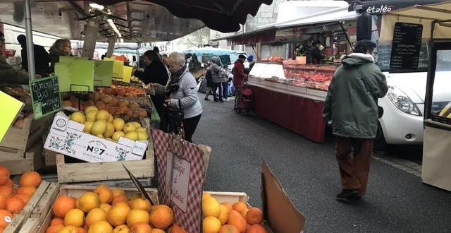 photo  beaufort-en-anjou, le 12 février 2025. l’allée place des halles a un taux d’occupation supérieur à celle de la rue du commerce où certains emplacements ne sont plus occupés régulièrement.  &copy;  co – christophe ricci 