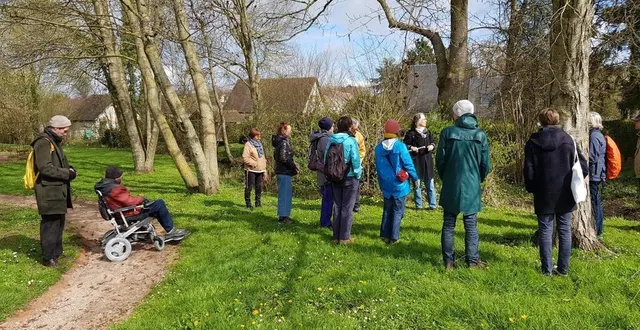 photo  un des parcours biodiversité dans la ville de sées.  &copy;  archives ouest-france 