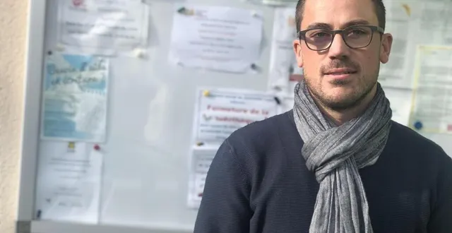 photo  antoine geslin, directeur des centres sociaux de courteille et perseigne à alençon (orne), quitte ses fonctions de directeur.  &copy;  archives ouest-france 