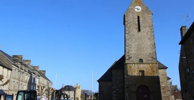 photo  l’église de champsecret est fermée depuis le début d’année 2024.  &copy;  ouest-france 