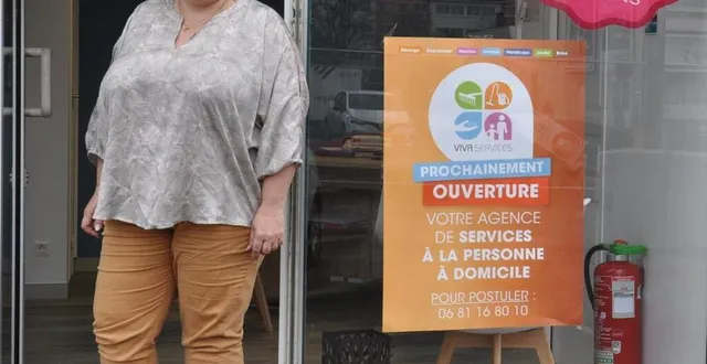 photo  magali loriot opère une reconversion professionnelle dans le domaine des services à la personne.  &copy;  maine libre 