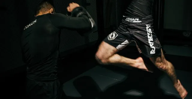 photo  le mma est un sport de combat qui combine plusieurs disciplines comme la boxe, le jiu-jitsu brésilien, la lutte, le kickboxing et d’autres arts martiaux.  &copy;  stanislas canevet 