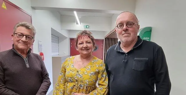 photo  un nouveau bureau a été élu après la démission de christelle furon et jean-paul garrouy : président, jean-michel châble ; vice-présidente, maryse boulay ; trésorier et secrétaire, jean-luc barreault ; secrétaire adjointe, martine brion (absente sur la photo).  &copy;  ouest-france 