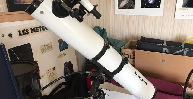 photo  l’association ciel d’anjou dispose de son propre matériel d’astronomie, pour initier les amateurs.  &copy;  ouest-france 