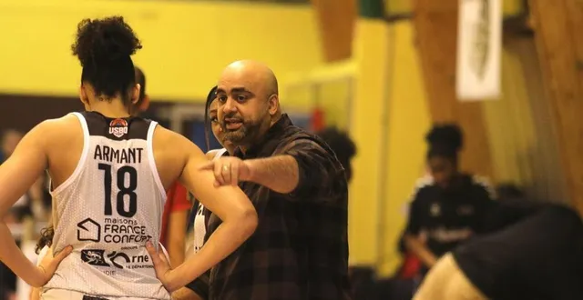 photo  fayssal rhennam, ici en discussion avec morgane armant, espère enregistrer le retour de cassandra vêtu le week-end prochain pour la réception de saint-amand.  &copy;  nathalie douley 