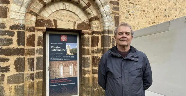 photo  à asnières-sur-vègre, près de sablé-sur-sarthe, le maire fait le point sur l’avancement des travaux de l’église saint-hilaire.  &copy;  le maine libre 