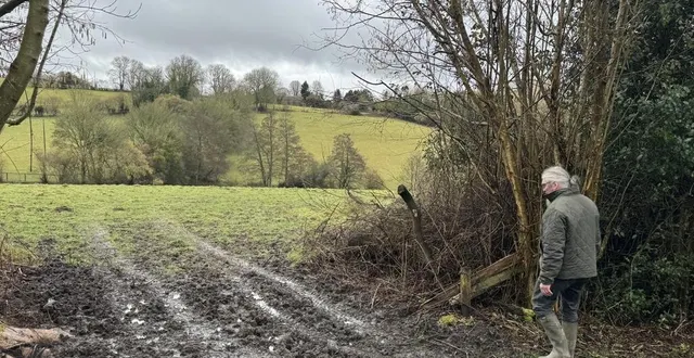 photo  alain renou, maire-adjoint à cisai-saint-aubin (orne) était présent à la chasse au cours de laquelle un cerf a été abattu, vendredi 21 février 2025.  &copy;  ouest-france 